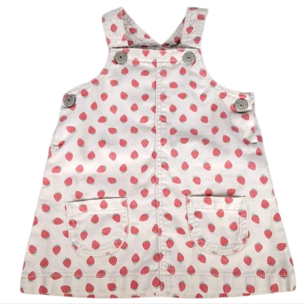 H&M Kids Overall DressStrawberry Pattern Size 4-6 Months